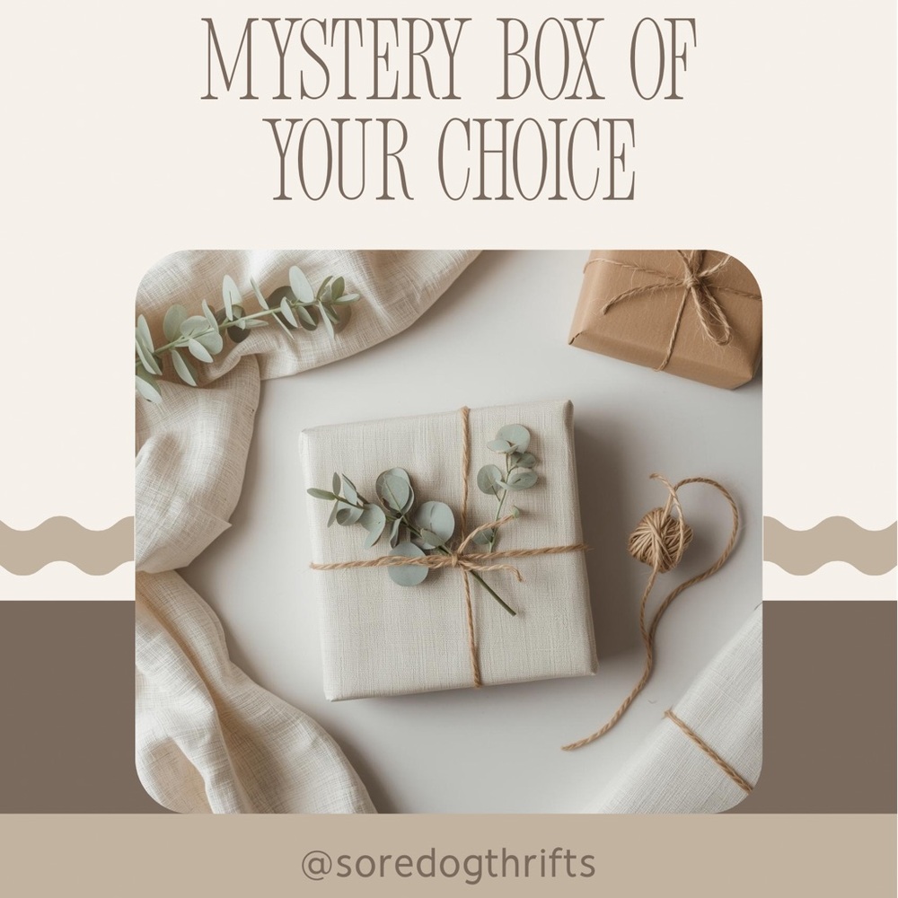Mystery Box, Choose Your Size!